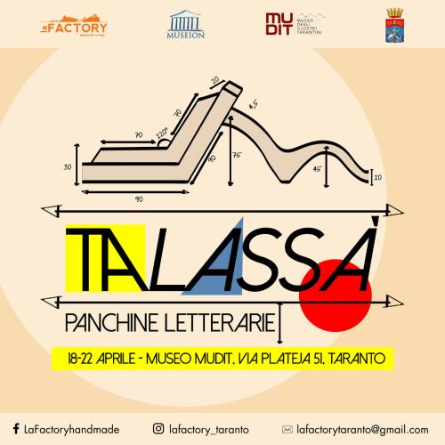 TAlassà - panchine letterarie