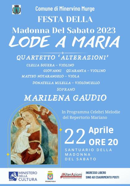 Canto di Lode  con  Marilena Gaudio e AlterAzioni