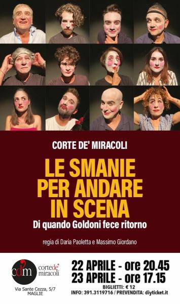 In Scena “le Smanie per Andare in Scena - di Quando Goldoni Fece Ritorno”