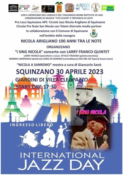 I SING NICOLA - International Jazz Day