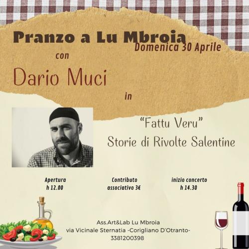 Pranzo della Domenica a lu Mbroia con Dario Muci: Fattu Veru