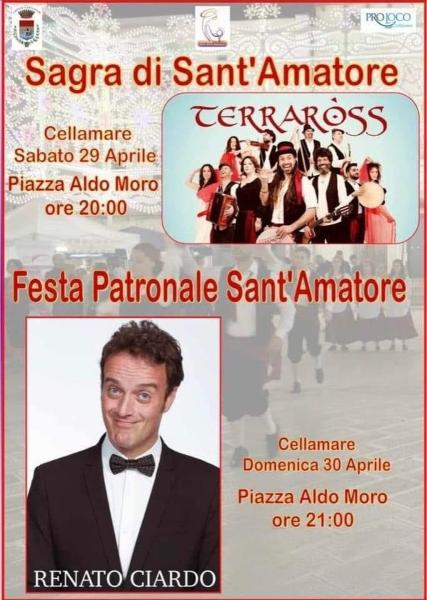Sant’Amatore 2023 - Terraròss e Renato Ciardo