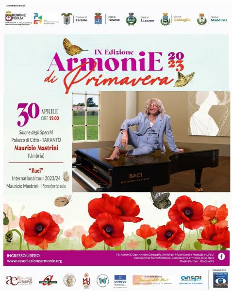 “BACI” International Tour 2023/24 MAURIZIO MASTRINI