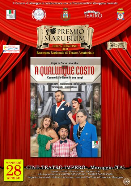 "A QUALUNQUE COSTO" - Premio Marubium 2023