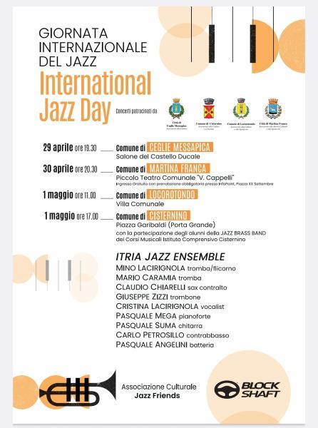 Giornata Internazionale del Jazz - SOLD OUT