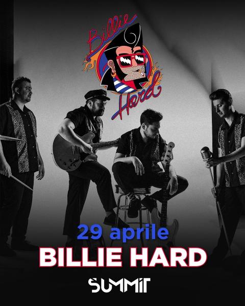 Billie Hard R'n'R band in concert