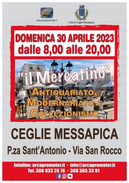 Mercatino antiquariato, modernariato e artigianato