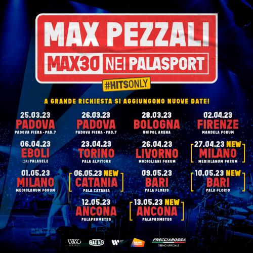 Max Pezzali  in concerto a Bari