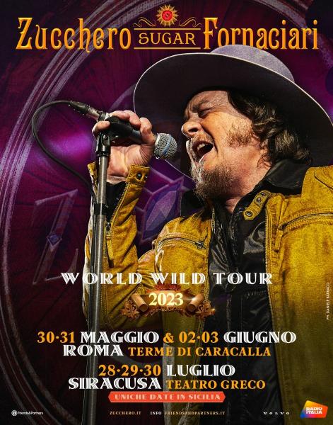 World Wild Tour di Zucchero "SUGAR" Forniciari
