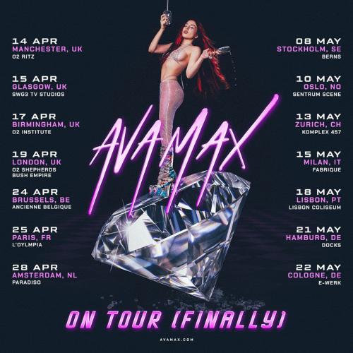 ARRIVA in ITALIA AVA MAX