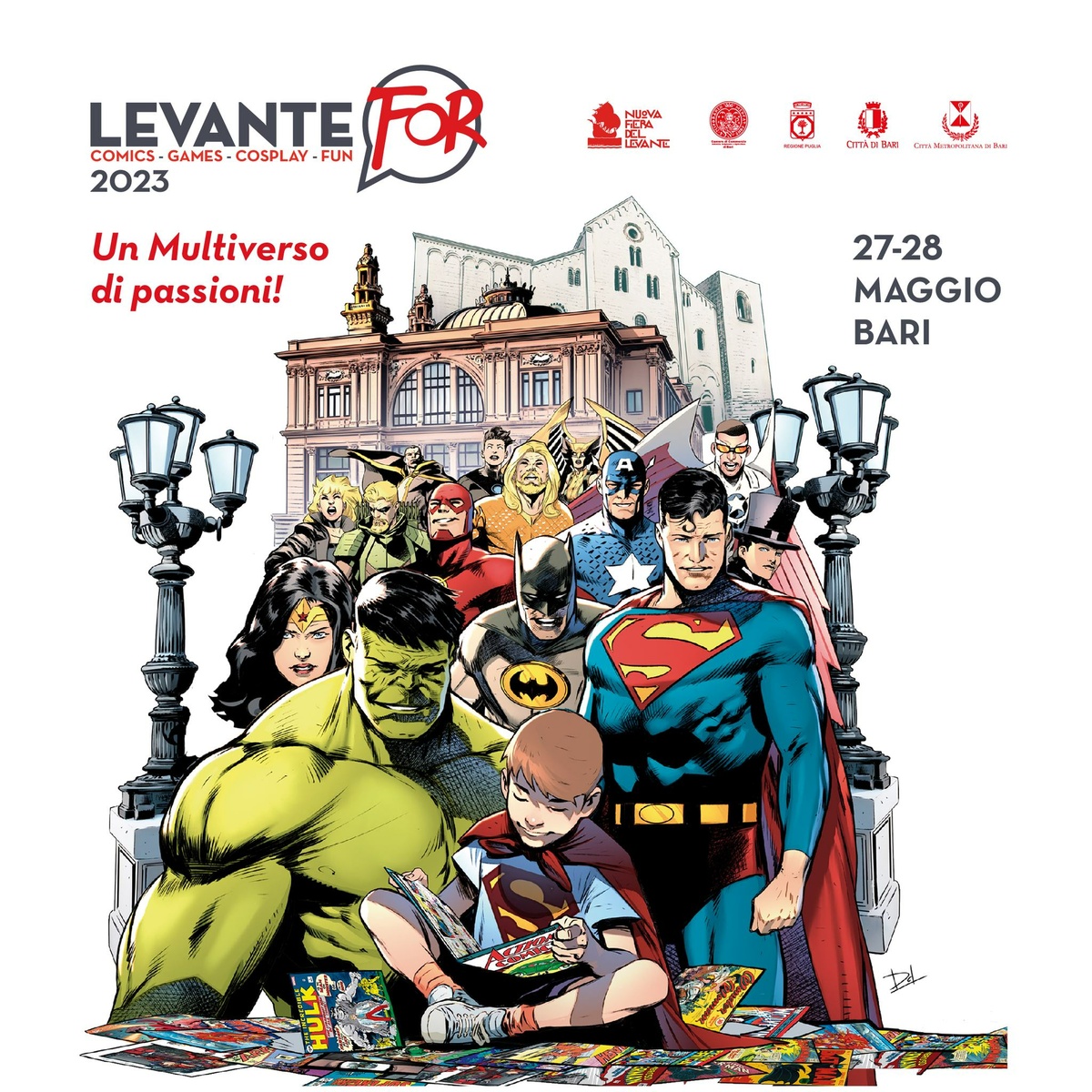 LEVANTE FOR Prima edizione della nuova Fiera del Fumetto a Bari