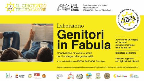 "Genitori in fabula" - Laboratorio per il sostegno alla genitorialità