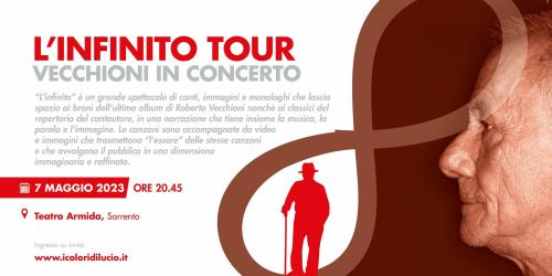 L’INFINITO TOUR Roberto Vecchioni in Concerto