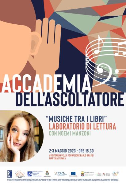 Laboratorio di lettura "Musiche tra i libri" con Noemi Manzoni