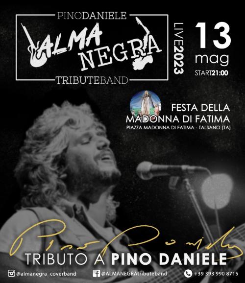 ALMANEGRA Pino Daniele Tribute Band alla festa della Madonna di Fatima