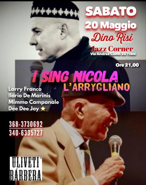 I SING NICOLA - LARRY FRANCO QUARTET