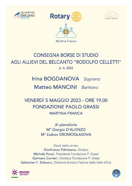 Rotary Club per il Belcanto
