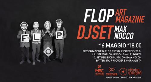 FLOP rivista indipendente di illustratori - DjSet Max NOCCO