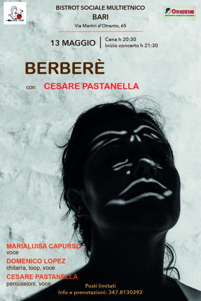 Berberè con Cesare Pastanella