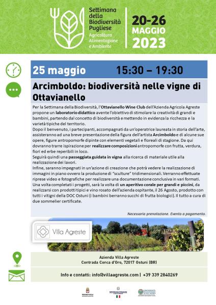Arcimboldo: biodiversità nelle vigne di Ottavianello.