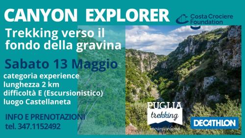 CANYON EXPLORER Trekking verso il fondo della gravina