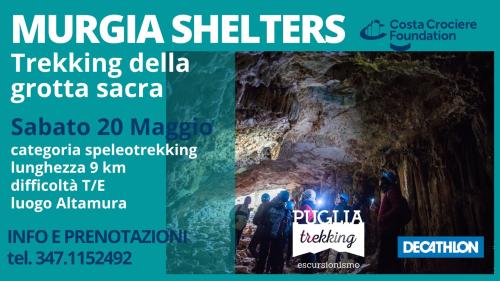MURGIA SHELTERS Trekking della grotta sacra