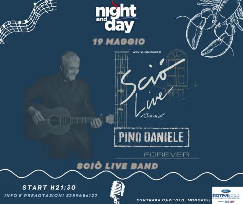 Sciò Live Band Pino Daniele Forever in concerto