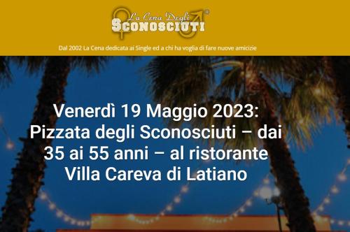 La cena degli sconosciuti - 2da serata a Latiano