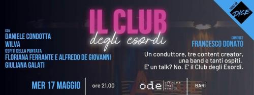 Il Club degli Esordi - Terza puntata