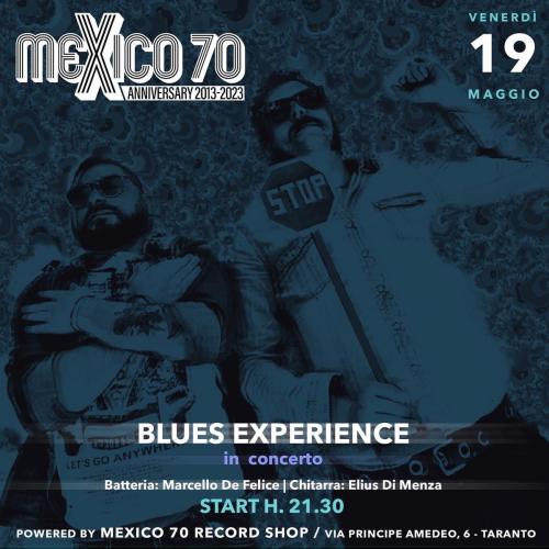 Blues Experience in concerto Mexico70