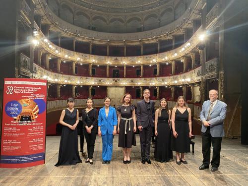 MUSICISTI PROVENIENTI DA TUTTO IL MONDO PER IL 33.mo CONCORSO  INTERNAZIONALE PER GIOVANI MUSICISTI “CITTA’ DI BARLETTA” Appuntamento dal 16 al 21 maggio presso il Teatro Curci di Barletta