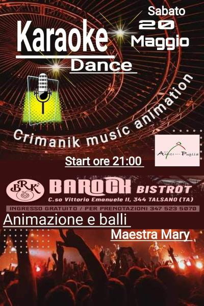Karaoke Dancing al Barock Bistrot