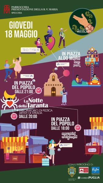 La Notte della Taranta + Mercatini Artigianali