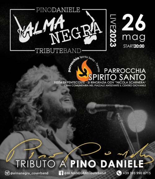 ALMANEGRA Pino Daniele Tribute band alla festa di Pentecoste
