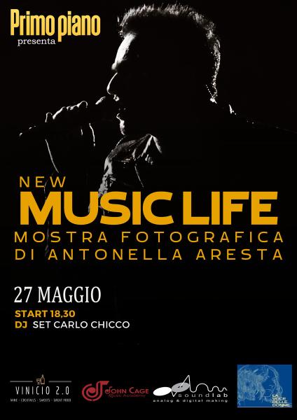 MUSIC LIFE_ mostra fotografica dei più grandi artisti della musica A CURA DI ANTONELLA ARESTA