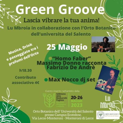 Omaggio a De André-Max Nocco Dj Set: giovedì all'orto botanico