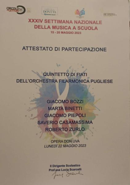 QUINTETTO DI FIATI OFP