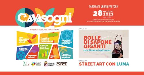 Tagghiate Urban Factory: presentazione del progetto Cavasogni