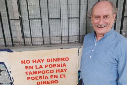 Germán Rojas, il grande poeta cileno, ospite della Libreria del Teatro a Bitonto