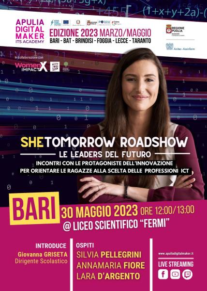She Tomorrow Roadshow. Le Leaders del futuro