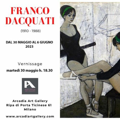 FRANCO DACQUATI - Mostra personale retrospettiva