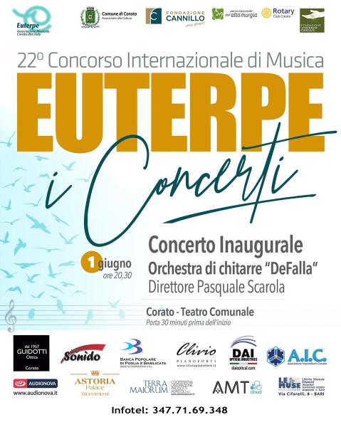 Orchestra di Chitarre De Falla per il Festival Euterpe