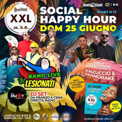 Social Happy Hour con Mandrake - Enzuccio e Lesionati Band