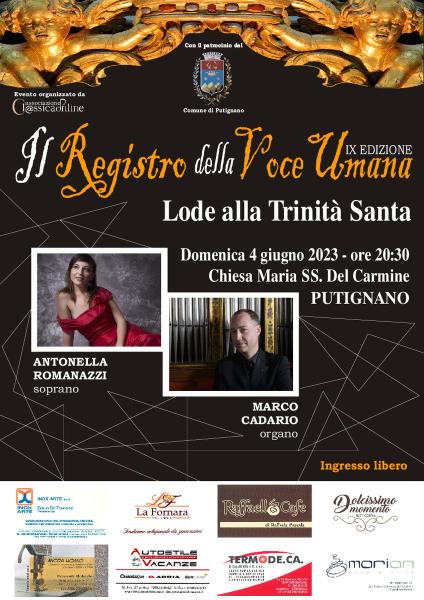 Il Registro della Voce Umana (IX ediz.) - Lode alla Trinità Santa