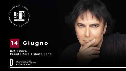 3.2.1 zero - Renato Zero tribute band live at Dama