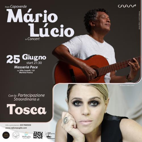 Mário Lúcio in concerto - Special Guest: Tosca