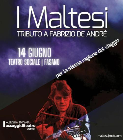 I MALTESI in concerto  TRIBUTO A FABRIZIO DE ANDRÈ