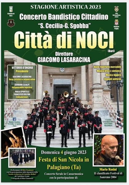 Concerto Festa di San Nicola con Mario Rosini e Rita Giannuzzi