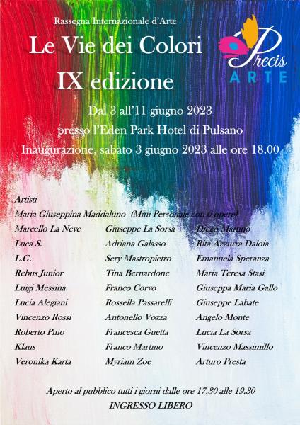 Le Vie dei Colori IX edizione