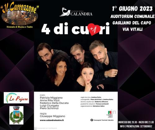 Compagnia teatrale CALANDRA in "4 di cuori (+1)"